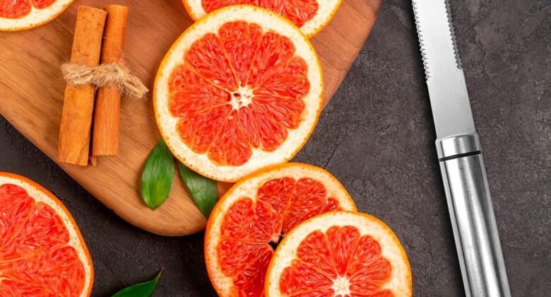 Cuchillos para cortar toronjas, con mango ergonómico y hoja afilada